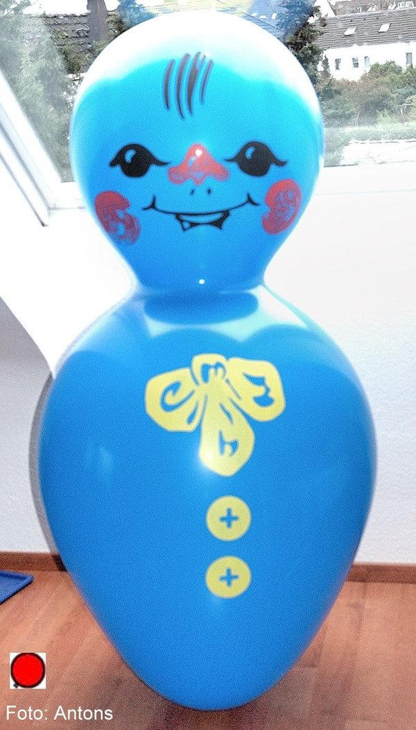 Cz&F Riesenballon Puppe 160cm hoch