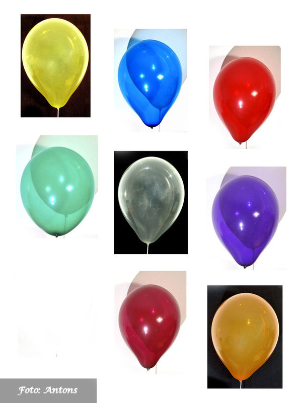 Qualatex 16" Ballon in Kristall-Farben