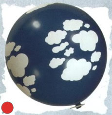 Cz&F Motiv-Riesenballon R225 WOLKEN