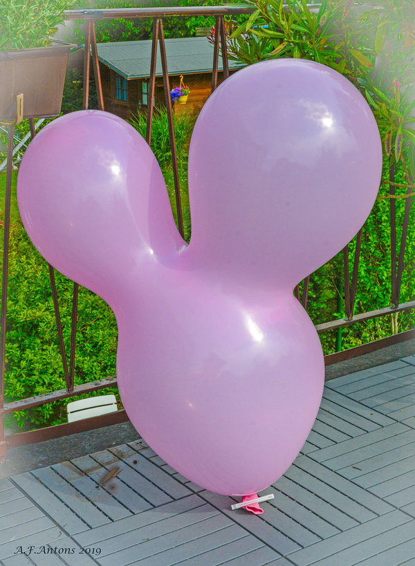BWS Riesen-Figurenballon Katze - 71cm hoch
